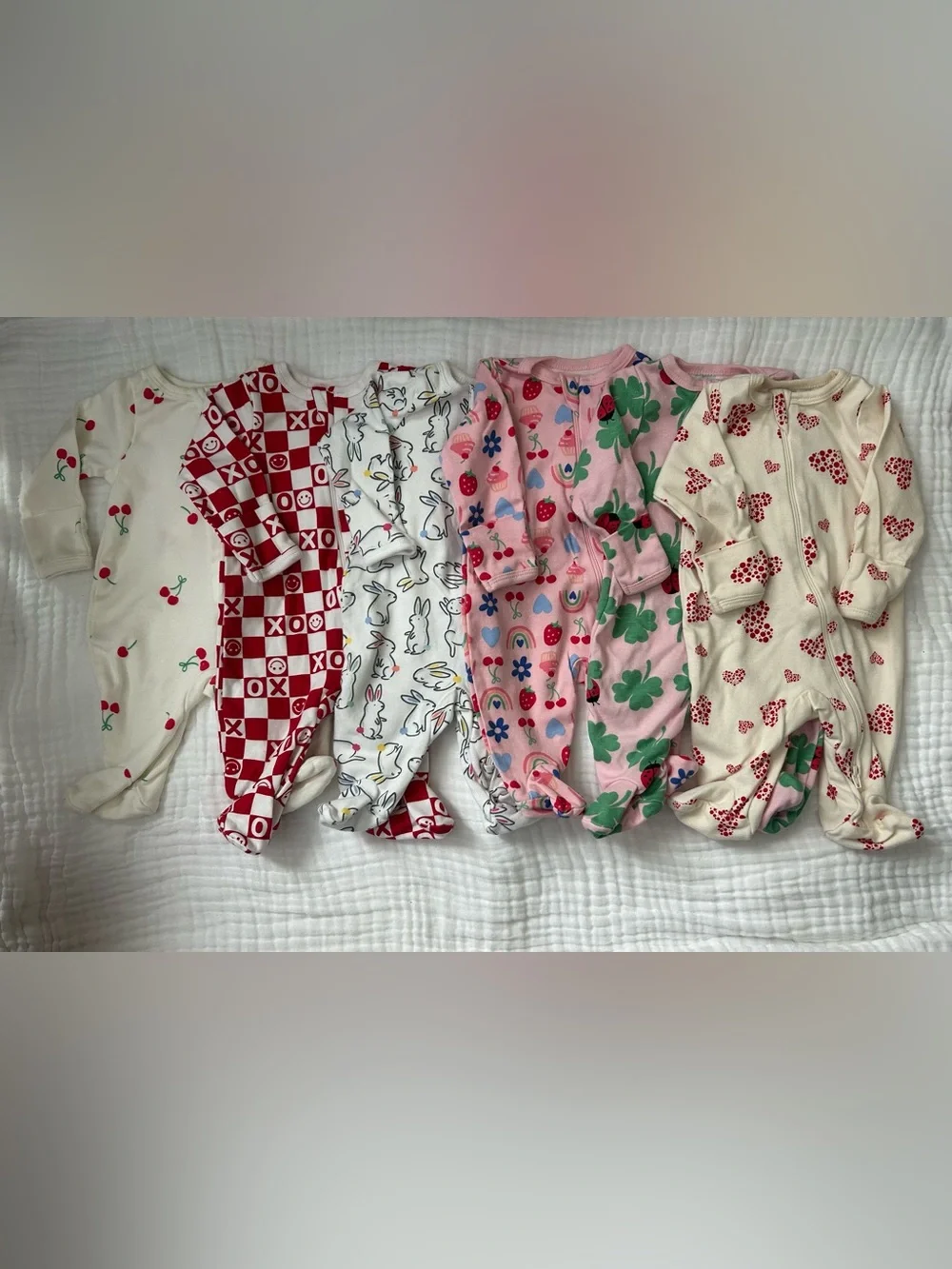 10 Brand New sleeper onesie footie bodysuits